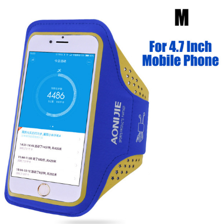 AONIJIE  Running Arm Pack Outdoor Sport Hiking Camping Gym Fitness 5.5 4.7 Inch Touch Screen iPhone 6S Mobile Phone Bag
