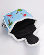 Dancing Flamingos - Mallet Putter Cover