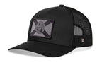 Florida Flag Trucker Hat  |  Black tactical Snapback