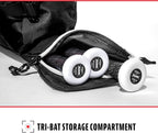 Franklin Sports Junior Baseball Equipment Bag - Stay Organized On and Off the Field