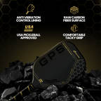 Gold Pro Control T700 (16mm) Raw Carbon Fiber Weave Grit