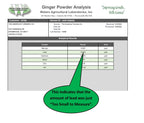 Ginger Powder - Naturally Grown and Lab Tested