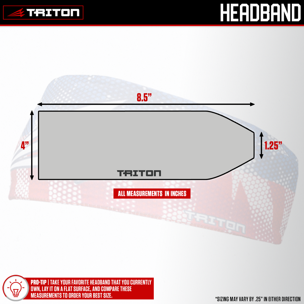 Baseball Seam Cross HyperMAX Headband