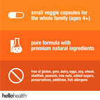 15-in-1 Pre-Probiotics + D3 + Methylfolate capsules - Belly Great