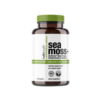 Organic Irish Sea Moss, Organic Bladderwrack, Organic Burdock & Bioperine capsules