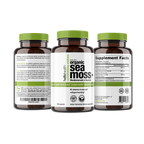 Organic Irish Sea Moss, Organic Bladderwrack, & Organic Burdock capsules