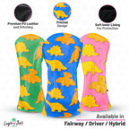 Dino Nugget Driver Headcover | Premium Golf Driver Cover | Soft Protective Lining | Durable Synthetic Leather