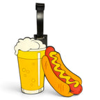 Ballpark Combo Clip-On Tag | Multi-Use Bag Tag, Travel Tag, Golf Accessory