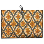 Snake Skin Golf Towel | 24” x 16” Microfiber Towel | Magnetic Clip & Carabiner | Premium Golf Accessory
