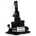 Sand Castle Clip-On Tag | Multi-Use Bag Tag, Travel Tag, Golf Accessory