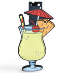 Piña Colada Clip-On Tag | Multi-Use Bag Tag, Travel Tag, Golf Accessory