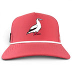 Redfoot Birdie Golf Hat | Snapback Cap | Built-in Magnetic Ball Marker Holder + Marker Included | Adjustable Red Footed Booby