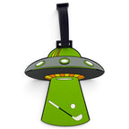 Albatross Abduction Clip-On Tag | Multi-Use Bag Tag, Travel Tag, Golf Accessory