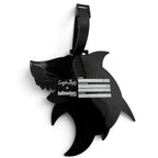 Great White Shark Clip-On Tag | Multi-Use Bag Tag, Travel Tag, Golf Accessory