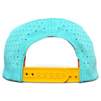 Canyon Golf Hat | Snapback Cap | Built-in Magnetic Ball Marker Holder + Marker Included | Adjustable Teal Adventure