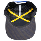 Saintly Tiger Golf Hat | Snapback Cap | Built-in Magnetic Ball Marker Holder + Marker Included | Adjustable White Tiger