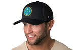 Jacksonville Trucker Hat  |  Black JAX X Football Snapback