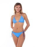 Light Blue String Bikini Top