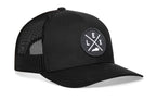 Lexington Trucker Hat  |  Black LEX X Snapback