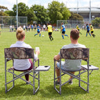 Lightweight Folding Camping Chair with Side Table
