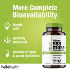 Organic Irish Sea Moss, Organic Bladderwrack, & Organic Burdock capsules