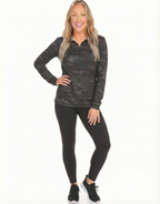 Women's Camo Monterey Quarter Zip