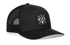 Minnesota Trucker Hat  |  Black MIN X Snapback