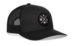 Montreal Trucker Hat  |  Black MTL X Snapback