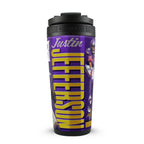 Official Justin Jefferson Minnesota Vikings 4D 26oz Ice Shaker
