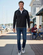 New Harbor Quarter Zip Effortless Comfort