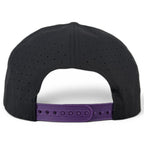 Night Stalker Golf Hat | Snapback Cap | Built-in Magnetic Ball Marker Holder + Marker Included | Adjustable | Animal Eyes Black