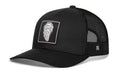 Oyster Shell Trucker Hat  |  Black Oyster Snapback
