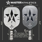 Master Athletics P2XL Pickleball Paddle
