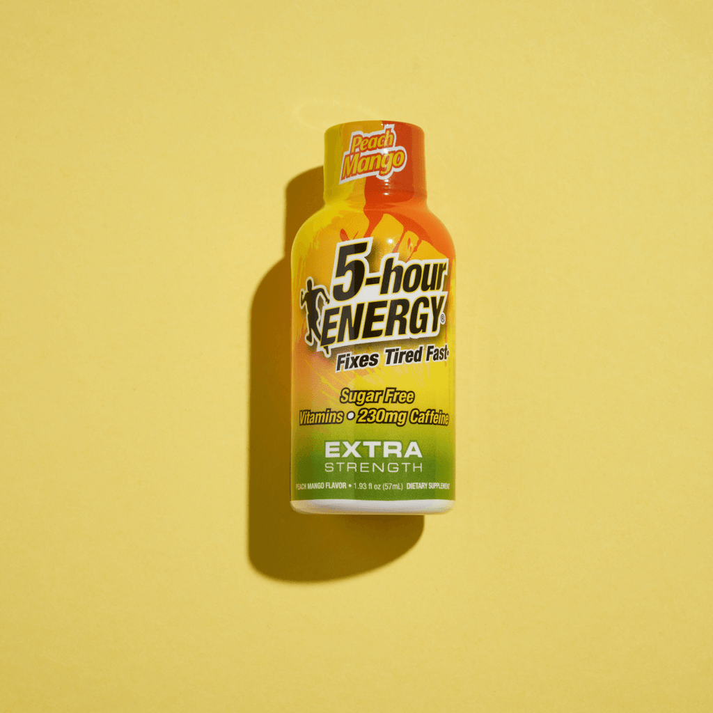 24 Pack 5-hour ENERGY Extra Strength Shots, Peach Mango Flavor Flavor, 1.93 Fl Oz