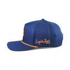 Dino Nugget Golf Hat | Snapback Cap | Built-in Magnetic Ball Marker Holder + Marker Included | Dinosaur Chicken | Adjustable