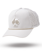 Perforated Rope Hat - Bone