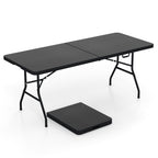 Portable Folding Camping Table with Carrying Handle