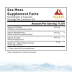 Organic Sea Moss, 60 Capsules, 500 mg