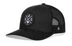 South Carolina Trucker Hat  |  Black SC X Snapback