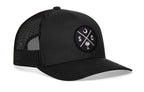 South Carolina Trucker Hat  |  Black SC X Snapback