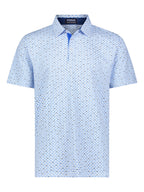 Tuna Performance Polo Light Blue Navy