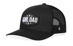 Girl Dad Trucker Hat  |  Black  Snapback