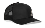 Sailboat Trucker Hat  |  Black  Snapback