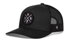 Vermont Trucker Hat  |  Black VER X Snapback