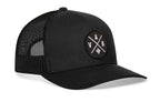 Vancouver Trucker Hat  |  Black VAN X Snapback