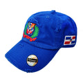 Dominican Republic Embroidered Vintage Dad Hat – Distressed Adjustable Cotton Baseball Cap with Dominican Shield Flag