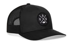 Vancouver Trucker Hat  |  Black VAN Snapback