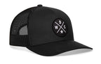 Washington DC Trucker Hat  |  Black WDC X Snapback