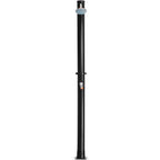 7.2 FT Solar Heated Hot/Cold Shower Spa w/ Base-5.5 Gallon