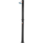 7.2 FT Solar Heated Hot/Cold Shower Spa w/ Base-5.5 Gallon